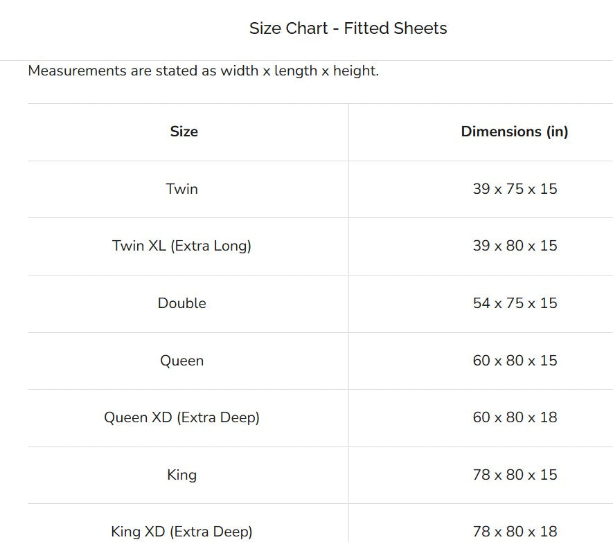 Pima Cotton Fitted Sheet